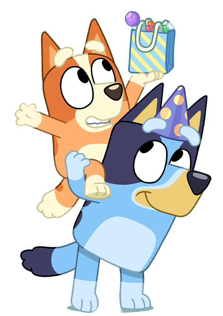 Bluey and Bingo